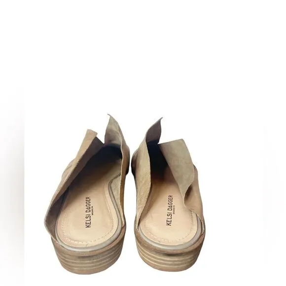 Kelsi Dagger Ashland Wild Vegan Leather Mules Shoes