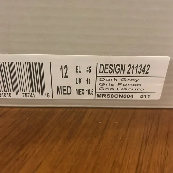 Kenneth Cole Reaction Design 211342 Boat Shoes Sneakers loafers new grey Mens 12