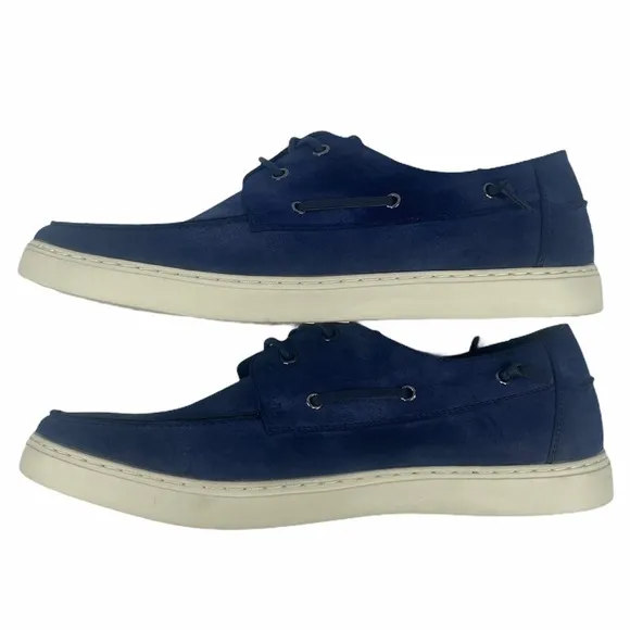 Kenneth Cole Reaction Navy Indy Boat Shoes