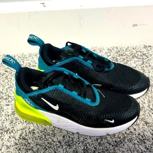 Kids Nike Air Max 270 Black/white-bright Spruce