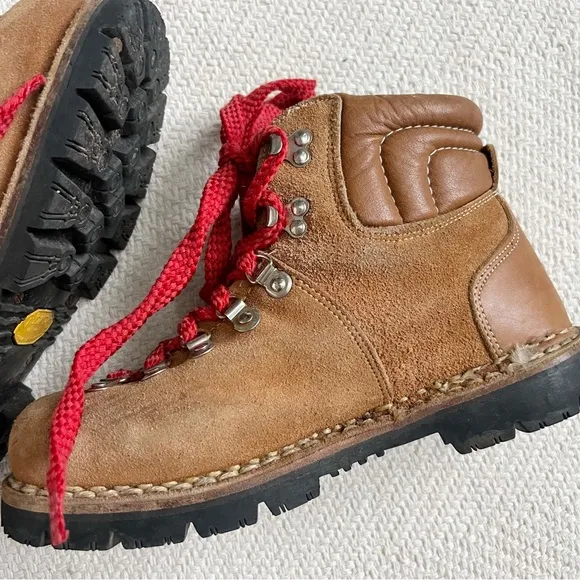 Kinney Colorado Mountaineer Lace Up Leather Hiking Boots