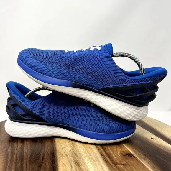 Kizik Athens Shoes Mens 11.5 Blue Athletic Hands Free Slip On Sneakers Shoes