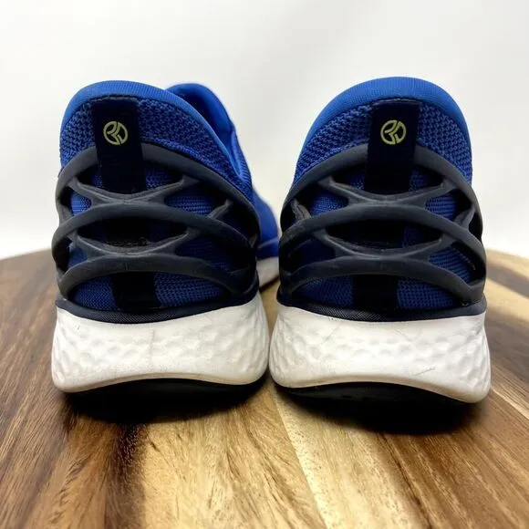 Kizik Athens Shoes Mens 11.5 Blue Athletic Hands Free Slip On Sneakers Shoes