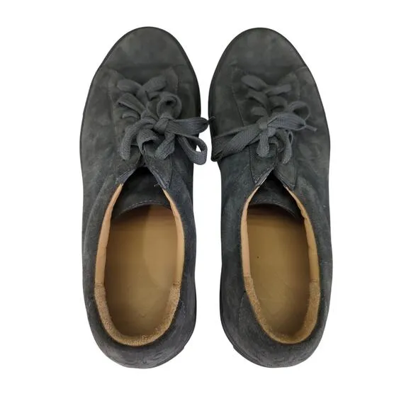 Koio Capri Roccia Gray Suede Sneakers Leather Athletic Shoes Casual EU 41 Mens 8