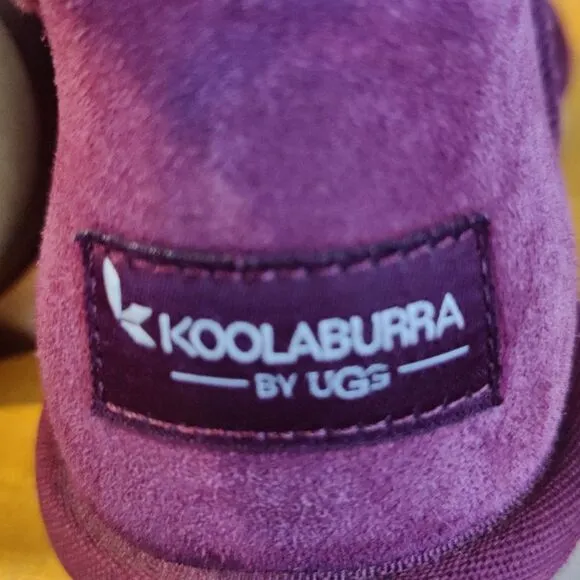 Koolaburra by Ugg Burgundy size 8 suede winter boots