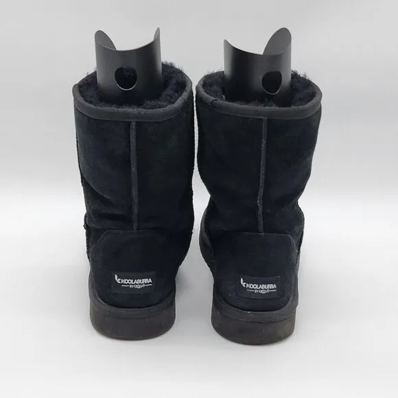 Koolaburra By UGG Classic Short Black Winter Boots Size 10 Womens