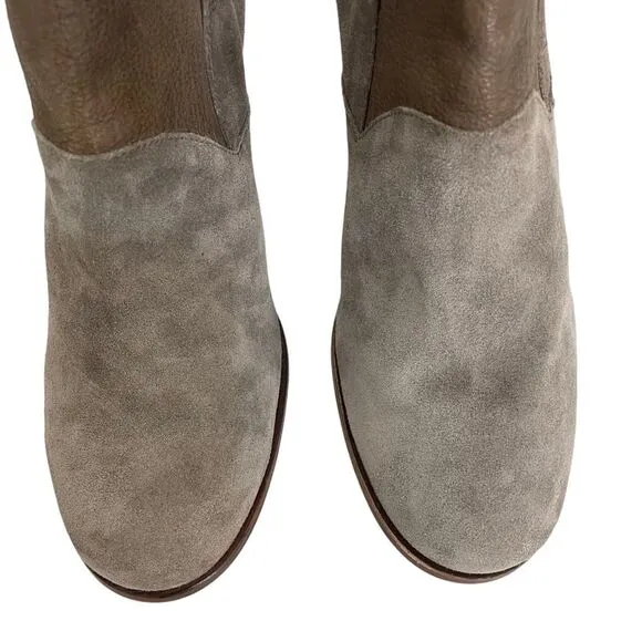 KORK EASE GREY SUEDE CASTANEDA BOOTS K42660 Size 11M NWOT