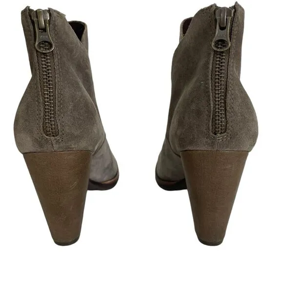 KORK EASE GREY SUEDE CASTANEDA BOOTS K42660 Size 11M NWOT