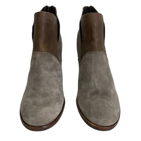 KORK EASE GREY SUEDE CASTANEDA BOOTS K42660 Size 11M NWOT