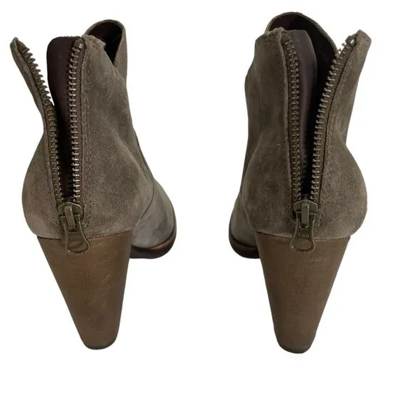 KORK EASE GREY SUEDE CASTANEDA BOOTS K42660 Size 11M NWOT