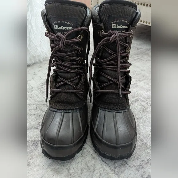 Lacrosse Man's Wool/ Winter Boots Size 5