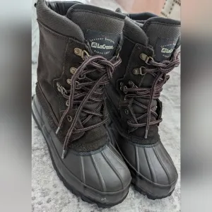 Lacrosse Man's Wool/ Winter Boots Size 5