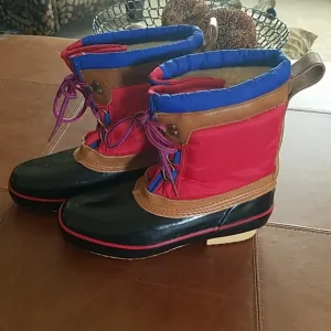 Lands End Duck boots