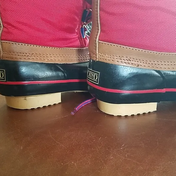 Lands End Duck boots