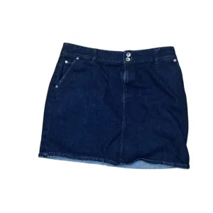 Lauren Jeans Co. Premium Denim Straight Pocketed Skirt Size 14