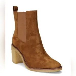 Lauren Ralph Lauren Marianna Womens Suede Chelsea Boots, 5.5B