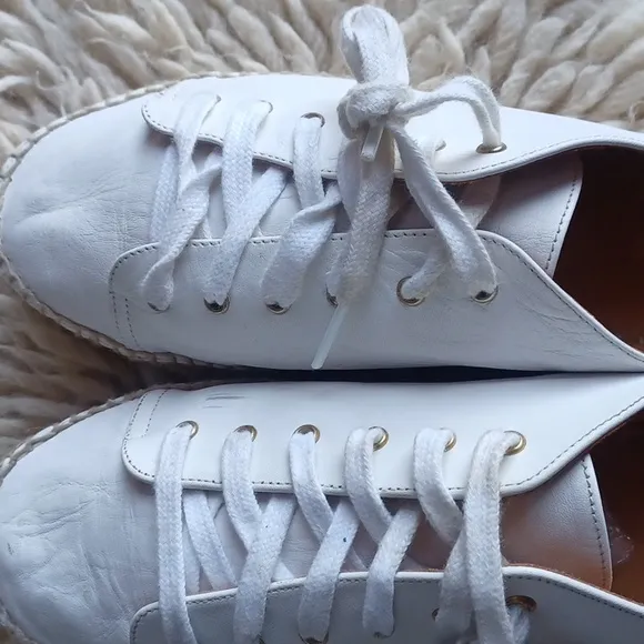 Leather  sneakers