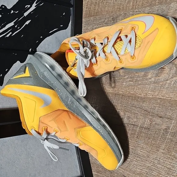 Lebron James Nike Air Max Low Floridian Atomic Mango Sneakers Shoes Mens 9.5