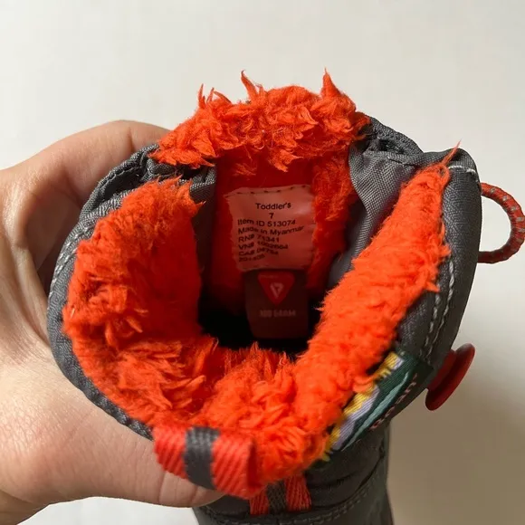 L.L. Bean Kids Gray Winter Boots