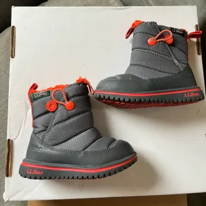 L.L. Bean Kids Gray Winter Boots