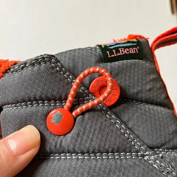 L.L. Bean Kids Gray Winter Boots