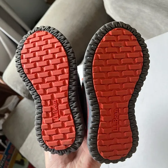 L.L. Bean Kids Gray Winter Boots