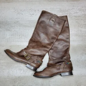 Lucky Brand May Brown Winter Haze Riding Boots Size 10