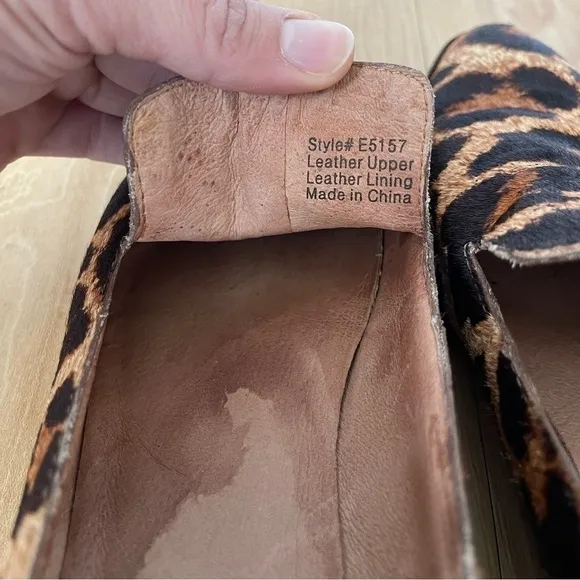 𝅺MADEWELL Orson Loafers Leopard Shoes