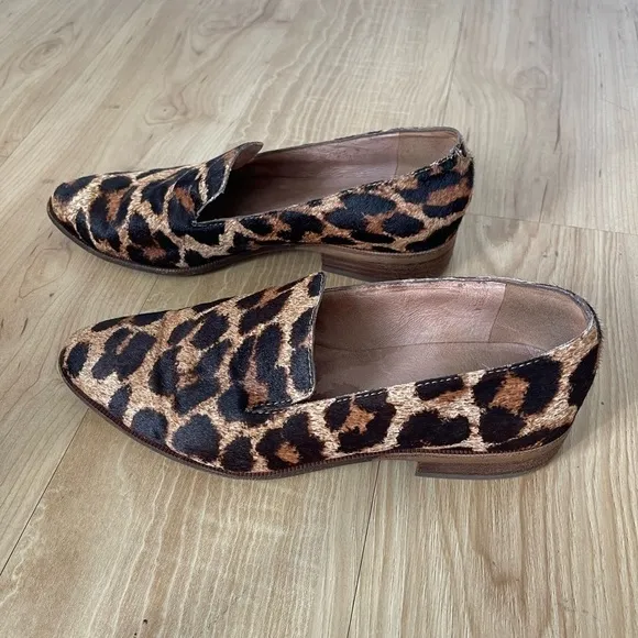 𝅺MADEWELL Orson Loafers Leopard Shoes