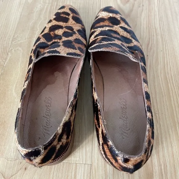 𝅺MADEWELL Orson Loafers Leopard Shoes