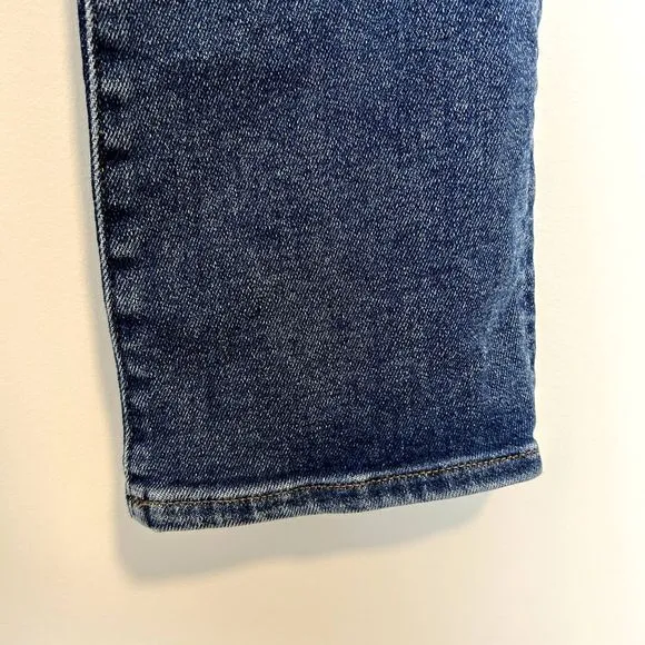 Madewell Womens Cali Demi-boot Jeans Size 24 Blue Bodney Wash Mid Rise