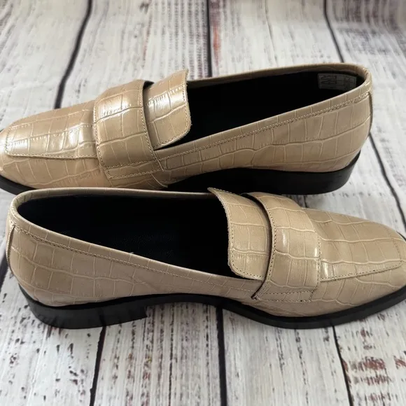 Maguire Sada Cream Loafers Size 38 Hand Made In Spain 7.5