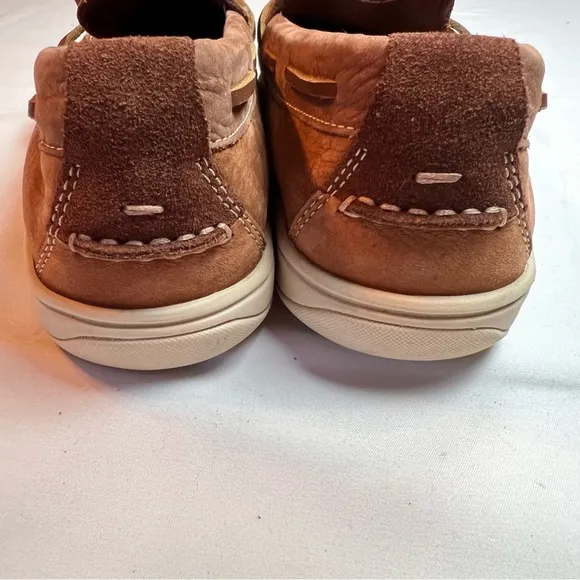 Man's Boat Shoes Cole Haan Pinch Rugged Camp Moccasin Suede Leather Loafer 9M