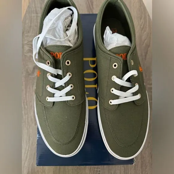 Man's Sneakers &amp; Athletic Shoes Polo Ralph Lauren Size 13 Green Color