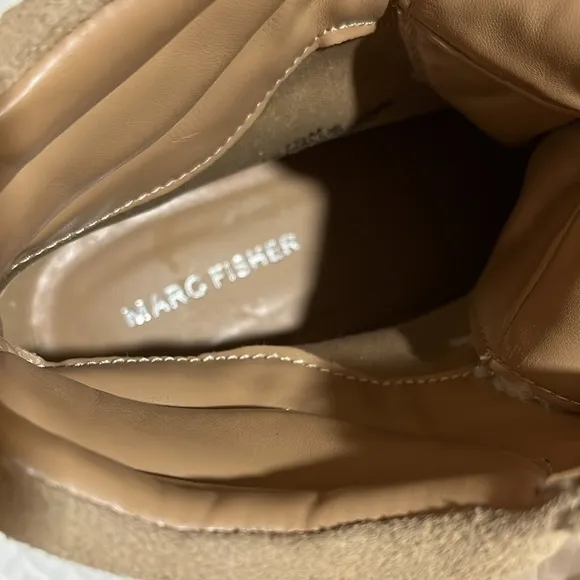 MARC FISHER MALLIE LACE UP HIKING BOOTS SIZE 7.5