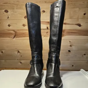 Marc Fisher Women's Black Heeled Boots Size 8.5