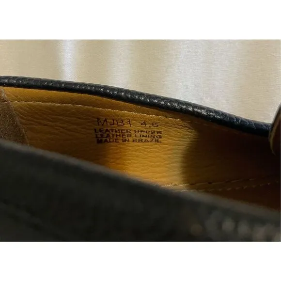 Marc Joseph Young Mans Leather Loafers size 4.5