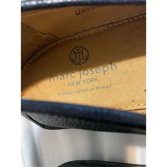 Marc Joseph Young Mans Leather Loafers size 4.5