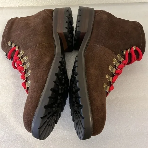Marc Nolan hiking boots suede leather brown men’s sz 6