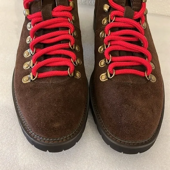 Marc Nolan hiking boots suede leather brown men’s sz 6