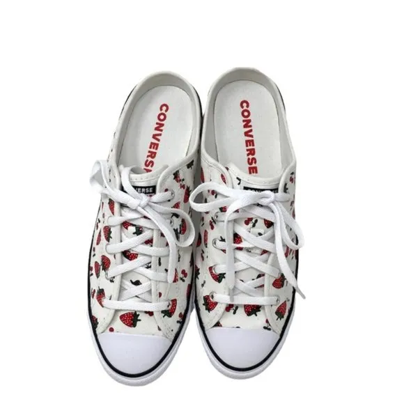 💖MEGA SALE💖Converse Ctas Dainty Women Mule Slip White Casual  Sandals 568143C