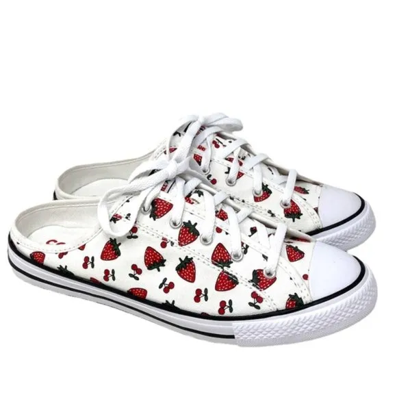 💖MEGA SALE💖Converse Ctas Dainty Women Mule Slip White Casual  Sandals 568143C