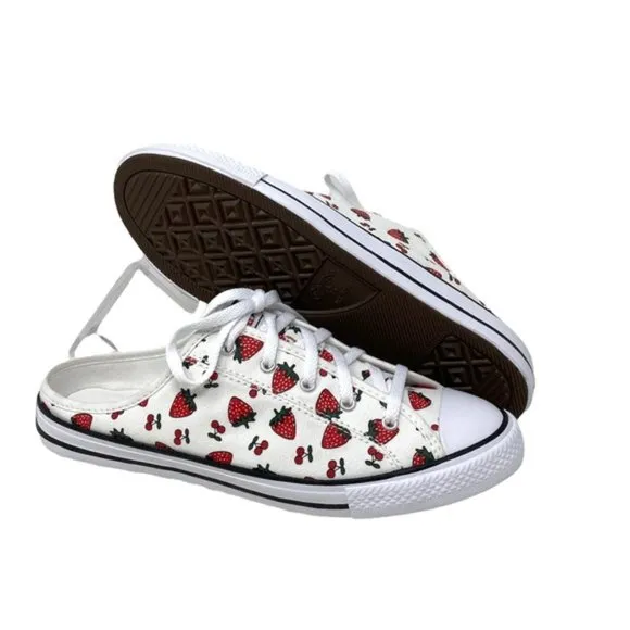 💖MEGA SALE💖Converse Ctas Dainty Women Mule Slip White Casual  Sandals 568143C