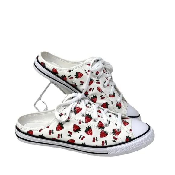 💖MEGA SALE💖Converse Ctas Dainty Women Mule Slip White Casual  Sandals 568143C