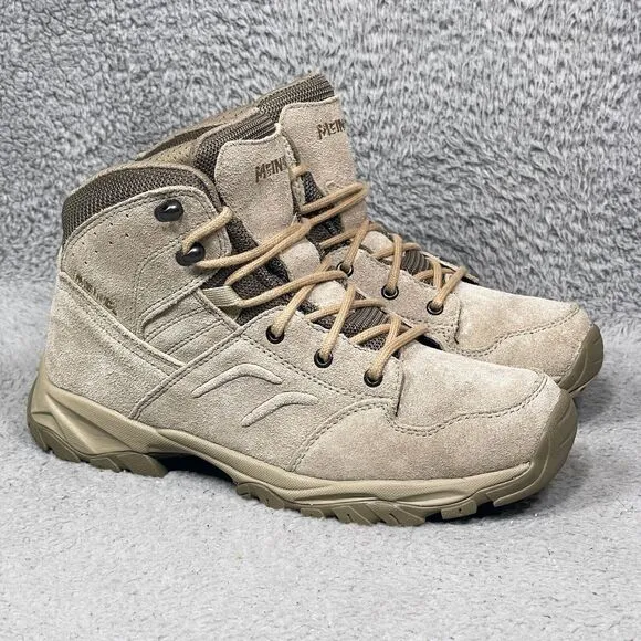 Meindl Sahara Womens Size US 7.5 Hiking Boots Sand Beige Suede