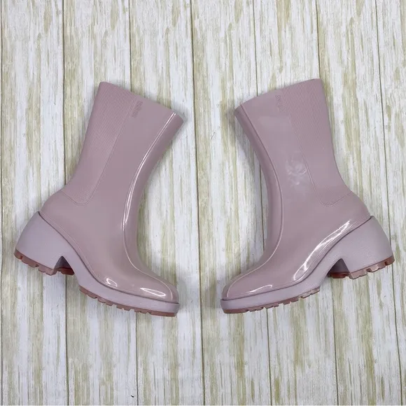 Melissa Nancy Rain Boots in Lilac