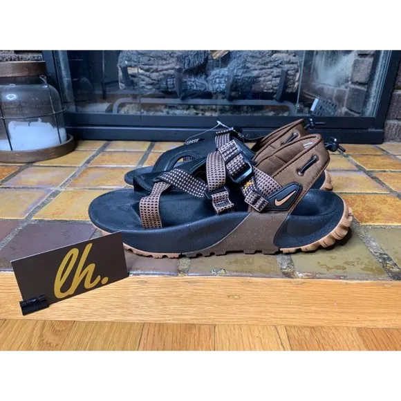 Mens 10 Nike Oneonta “Cacao Wow” Outdoor Hiking Sandals DJ6604-002