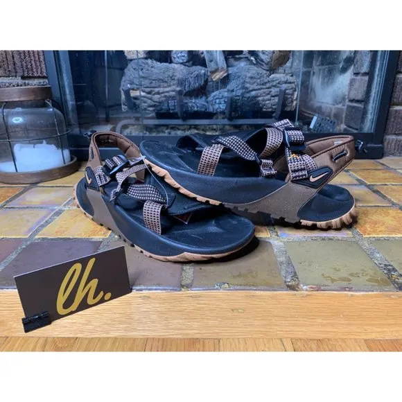 Mens 10 Nike Oneonta “Cacao Wow” Outdoor Hiking Sandals DJ6604-002