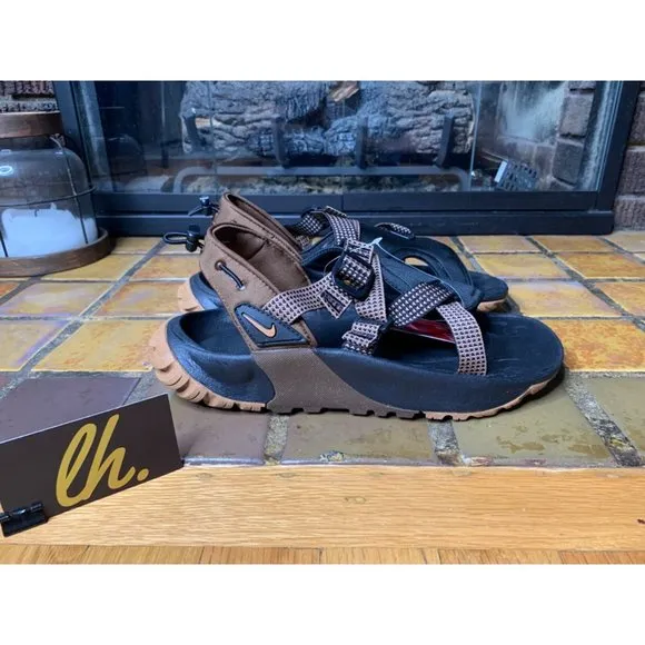 Mens 10 Nike Oneonta “Cacao Wow” Outdoor Hiking Sandals DJ6604-002