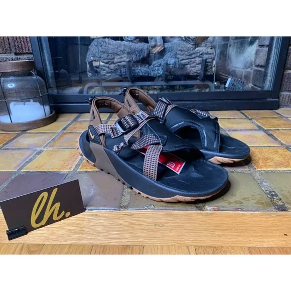 Mens 10 Nike Oneonta “Cacao Wow” Outdoor Hiking Sandals DJ6604-002